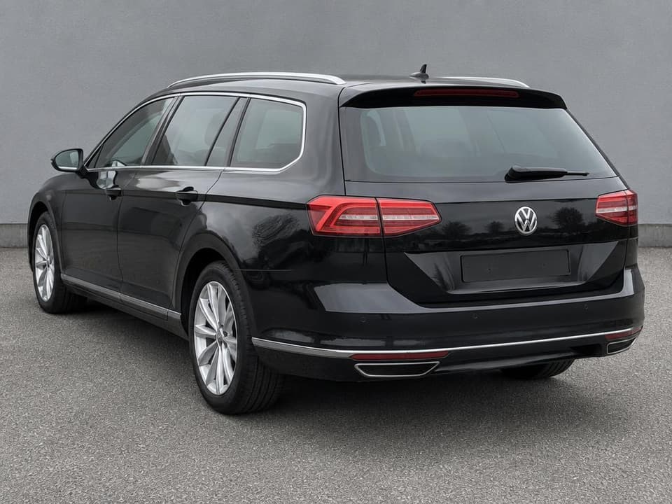 Volkswagen Passat B8 2.0 TDI, aizmugures skats